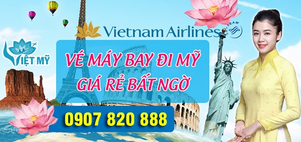 Tháng 3 đặt vé máy bay đi Mỹ giá rẻ cùng Vietnam Airlines